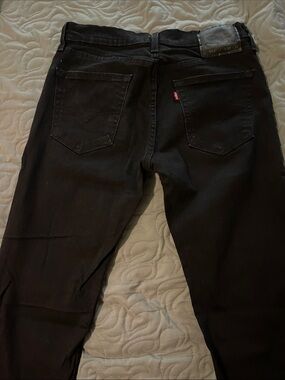 Men's Black Straight-Fit Jeans Levis 514 30 x 32
